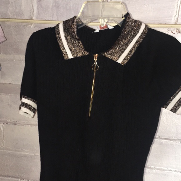 Black short sleeve shirt - Picture 1 of 3